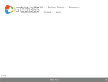 Tablet Screenshot of igtech365.com